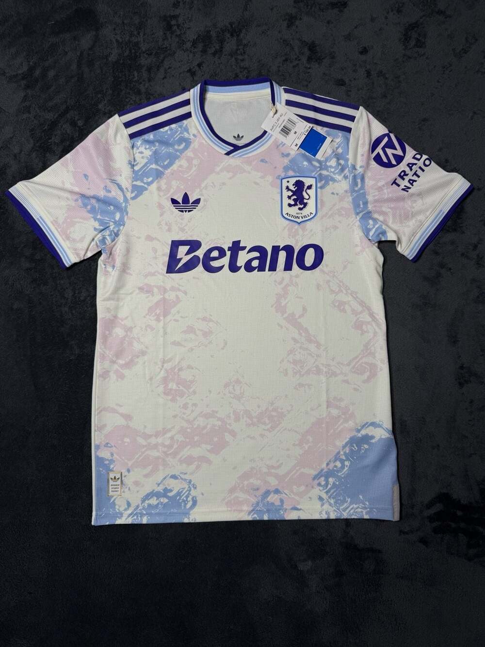 Adidas Aston Villa Third Jersey Size M Authentic Licensed Product